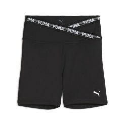 Damskie szorty treningowe PUMA STRONG PUMA. Czarne szorty damskie Puma, bez wzorów, sportowe. Za 159.00 zł.
