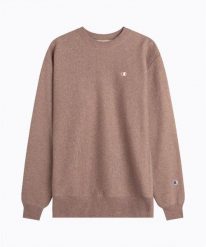 Męska bluza Champion Crewneck Sweatshirt 214940-VM502. Brązowe bluzy bez kaptura męskie CHAMPION, m, z bawełny. Za 270.44 zł.