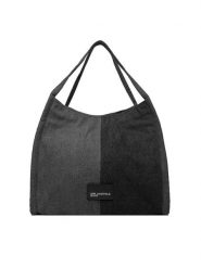 Karl Lagerfeld Jeans Torebka B1W50006 Czarny. Czarne torebki klasyczne damskie Karl Lagerfeld Jeans, bez wzorów, z jeansu, bez dodatków. Za 429.99 zł.