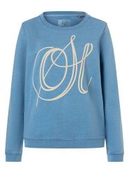 Timezone Bluza w kolorze niebieskim rozmiar: S. Niebieskie bluzy bez kaptura damskie Timezone, s, z bawełny. Za 148.96 zł.
