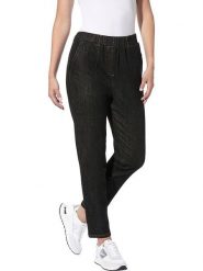 Heine Dżinsy - Regular fit - w kolorze antracytowym rozmiar: 38. Czarne jeansy damskie Heine. Za 113.10 zł.