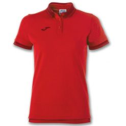 Koszulka polo do tenisa damska Joma Bali II. Brązowe bluzki damskie Joma, l, bez wzorów, sportowe, bez kołnierzyka, bez ramiączek. Za 163.85 zł.