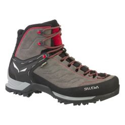 Buty Trekkingowe Męskie Salewa Mtn Trainer Mid Gtx. Szare buty trekkingowe męskie Salewa, z materiału, bez zapięcia, trekkingowe. Za 1,114.00 zł.