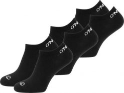 Skarpetki sneaker socks dla mężczyzn O'neill 3-pak. Czarne skarpetki męskie O'neill, bez wzorów, z bawełny. Za 24.99 zł.