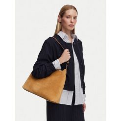 Torebka KARL LAGERFELD. Brązowe torebki klasyczne damskie Karl Lagerfeld, bez wzorów, bez dodatków. Za 1,299.00 zł.