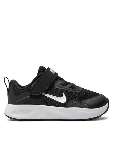 Nike Sneakersy Wearallday (TD) CJ3818 002 Czarny. Czarne buty sportowe chłopięce Nike, bez wzorów, z materiału, bez zapięcia. Za 139.99 zł.