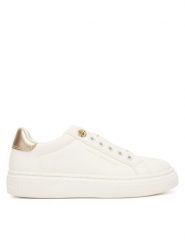 Tommy Hilfiger Sneakersy Low Cut Sneaker T3A9-33983-1355 S Biały. Białe buty sportowe dziewczęce Tommy Hilfiger, bez wzorów, ze skóry, bez zapięcia. Za 239.99 zł.