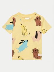 Coccodrillo T-Shirt WC4143203HBN Żółty Regular Fit. Żółte t-shirty chłopięce COCCODRILLO, bez wzorów, z bawełny, bez ramiączek. Za 39.99 zł.