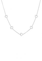 Elli Damskie symbol serca miłości wycięte w srebrze próby 925 Sterling Silver Naszyjniki 1 ct. Szare naszyjniki damskie Elli, srebrne. Za 248.99 zł.