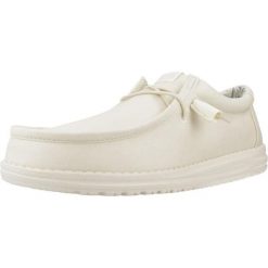 HeyDude Męskie Mokasyny Wally Stretch Canvas. Brązowe mokasyny męskie Hey dude, z materiału. Za 179.00 zł.