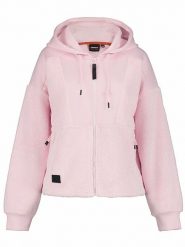 Icepeak Kurtka polarowa "Abbotsa" w kolorze jasnoróżowym rozmiar: XL. Różowe kurtki damskie ICEPEAK, xl, bez wzorów, z materiału, bez kaptura. Za 122.96 zł.