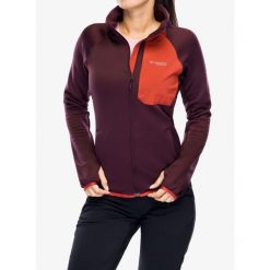 Bluza polarowa damska Columbia Triple Canyon Grid Fleece Full Zip. Czerwone bluzy bez kaptura damskie Columbia, m, z polaru. Za 359.99 zł.