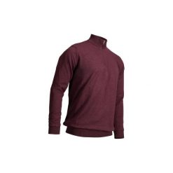 Sweter wiatroszczelny do golfa męski. Niebieskie swetry męskie INESIS, m, bez wzorów, z bawełny, bez kołnierzyka. Za 119.99 zł.