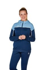 Damska bluza dresowa z kapturem Erima Change. Niebieskie bluzy z kapturem damskie Erima, z dresówki. Za 244.95 zł.
