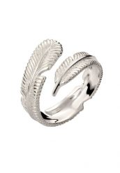 Pierścionek z pierścieniem Męskie Pióro 925 Sterling Silver Boho Pierścionek 1 ct. Szare biżuteria dla mężczyzn srebrne. Za 288.99 zł.