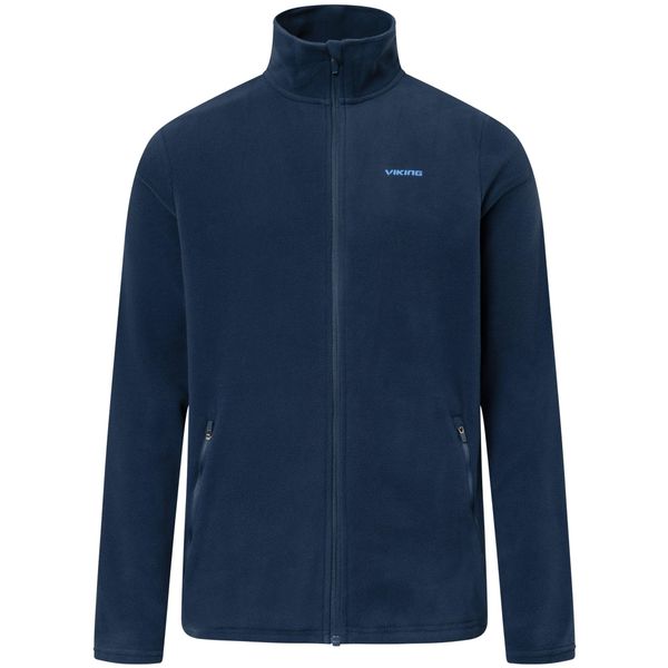 Bluza męska polarowa Viking Tesero Man. Niebieskie bluzy bez kaptura męskie VIKING, m, z materiału. Za 158.39 zł.