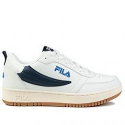 Buty męskie sportowe Fila REGA NF. Białe buty sportowe na co dzień męskie Fila, z materiału, bez zapięcia, trekkingowe. Za 188.00 zł.