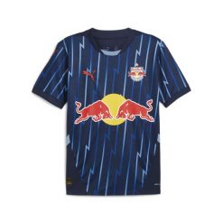 Męska koszulka wyjazdowa FC Red Bull Salzburg 24/25 PUMA Club Navy Red Blue. Czerwone t-shirty sportowe męskie Puma, l, bez ramiączek, do piłki nożnej. W wyprzedaży za 224.00 zł.