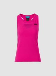 Padel Series Tank Top. Czerwone topy sportowe damskie UYN, xl, bez wzorów, bez ramiączek. Za 233.15 zł.