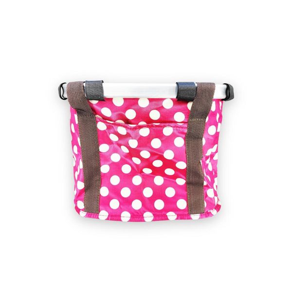 Kosz rowerowy torba Jet BL-F na kierownicę. Czerwone torebki klasyczne damskie JET, bez wzorów, bez dodatków. Za 87.00 zł.