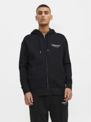 Jack & Jones Bluza Vesterbro 12241691 Czarny Relaxed Fit. Czarne bluzy bez kaptura męskie Jack & Jones, m, z bawełny. Za 149.99 zł.