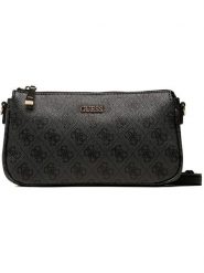 Guess Torebka w kolorze czarnym - 24 x 13 x 5 cm rozmiar: onesize. Czarne torebki klasyczne damskie Guess, z aplikacjami, z materiału, bez dodatków. Za 316.24 zł.