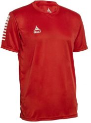 Koszulka piłkarska poliestrowa męska Select PISA czerwona. Czerwone t-shirty sportowe męskie Select, m, z poliesteru, bez ramiączek, do piłki nożnej. Za 81.30 zł.