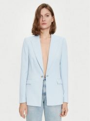 TWINSET Marynarka 241TP2170 Błękitny Regular Fit. Niebieskie marynarki i żakiety damskie Twinset, bez wzorów, z syntetyku. Za 1,169.00 zł.