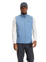 Bergans Kamizelka funkcyjna "Holo" w kolorze niebieskim rozmiar: S. Niebieskie kamizelki męskie Bergans, s. Za 398.77 zł.