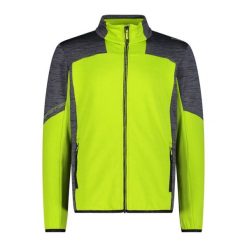 Bluza męska turystyczna CMP 34G1567. Zielone bluzy z kapturem męskie CMP, l, z materiału. Za 349.40 zł.