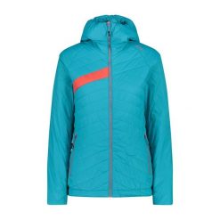 Kurtka damska turystyczna CMP 32Z4236. Zielone kurtki damskie CMP, xs, bez wzorów, bez kaptura, narciarskie. Za 329.99 zł.