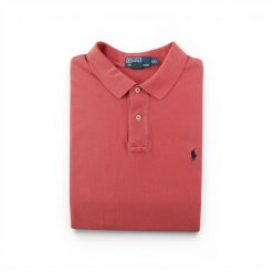 Polo Ralph Lauren koszulka polo męska z krótkim rękawem. Brązowe koszulki polo męskie Ralph Lauren, l, bez wzorów, z materiału, bez ramiączek. Za 106.46 zł.