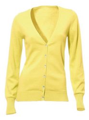 Heine Kardigan w kolorze żółtym rozmiar: 44. Żółte kardigany damskie Heine, bez wzorów, z bawełny. Za 104.99 zł.