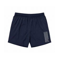 Kąpielówki męskie Puma SWIM MID granatowe 94777803 r M. Niebieskie kąpielówki męskie Puma, l, bez wzorów, z tkaniny, do pływania. Za 149.80 zł.