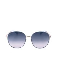 Swarovski Damskie okulary przeciwsłoneczne w kolorze srebrno-niebieskim rozmiar: 59. Niebieskie okulary przeciwsłoneczne damskie Swarovski. Za 272.31 zł.