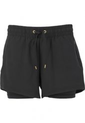 Szorty damskie Athlecia Timmie V2. Czarne spodenki sportowe damskie Athlecia, s, z elastanu, na fitness i siłownię. Za 158.00 zł.