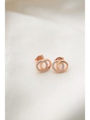 Lodie Silver Srebrne kolczyki-wkrętki z cyrkoniami rozmiar: onesize. Szare kolczyki damskie Lodie Silver, z cyrkonią, srebrne. Za 55.45 zł.