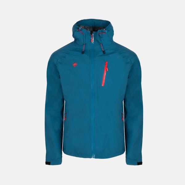 Kurtka techniczna Karako M Shell Mount-Tex wodoodporna | Wysoce oddychająca, wod. Czerwone kurtki męskie IZAS, m, bez wzorów, eleganckie, bez kaptura. Za 704.30 zł.