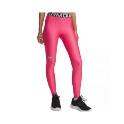 Legginsy Under Armour HEATGEAR. Białe legginsy sportowe damskie Under Armour, l, bez wzorów, z elastanu, na fitness i siłownię. Za 229.35 zł.