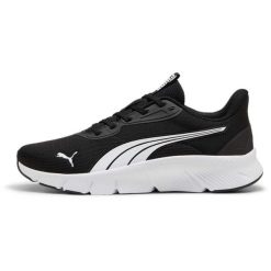 Buty sportowe Puma Flexfocus Lite Modern Black-heat Fi. Czarne buty sportowe na co dzień damskie Puma, bez wzorów, z materiału. Za 390.00 zł.