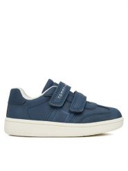 Tommy Hilfiger Sneakersy T1X9-34342-1269 M Granatowy. Niebieskie buty sportowe chłopięce Tommy Hilfiger, ze skóry, bez zapięcia. Za 329.99 zł.