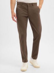 Alberto spodnie chino Mężczyźni Bawełna brązowy, 36-30. Brązowe spodnie materiałowe męskie Alberto, bez wzorów, z bawełny. Za 629.95 zł.
