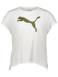 Puma Koszulka funkcyjna "Modern" w kolorze białym rozmiar: L. Białe bluzki sportowe damskie Puma, l, bez wzorów, bez ramiączek. Za 79.03 zł.