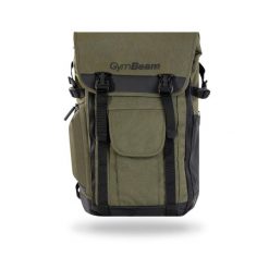 Plecak Adventure GymBeam military green. Zielone plecaki damskie GYMBEAM, bez wzorów. Za 151.90 zł.