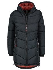 Sublevel Płaszcz pikowany w kolorze czarnym rozmiar: XL. Czarne płaszcze damskie Sublevel, xl, bez wzorów. Za 284.82 zł.