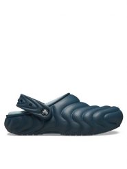 Crocs Klapki Classic Lined Overpuff Clog 210059 Niebieski. Niebieskie klapki i japonki męskie Crocs, z tworzywa sztucznego. Za 179.99 zł.