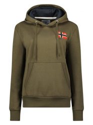 Geographical Norway Bluza "Genifer" w kolorze khaki rozmiar: M. Brązowe bluzy z kapturem damskie Geographical Norway, m. Za 127.35 zł.