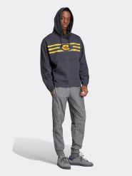 Adidas Bluza w kolorze granatowym rozmiar: XXL. Niebieskie bluzy z kapturem męskie Adidas, xxl, z bawełny. Za 166.88 zł.