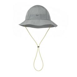 Kapelusz BUFF GO BUCKET HAT SOLID. Szare kapelusze damskie Buff, bez wzorów. Za 189.90 zł.