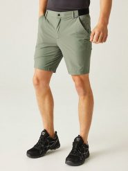 Regatta Szorty funkcyjne "Travel" w kolorze khaki rozmiar: 50. Brązowe szorty męskie Regatta, bez wzorów, z materiału. Za 74.81 zł.